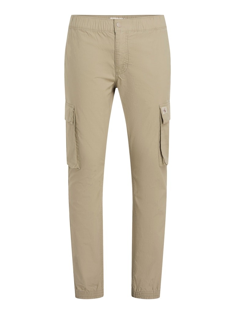 Calvin Klein Pamuk Bej Erkek Kargo Pantolon - J30J327614PFQ