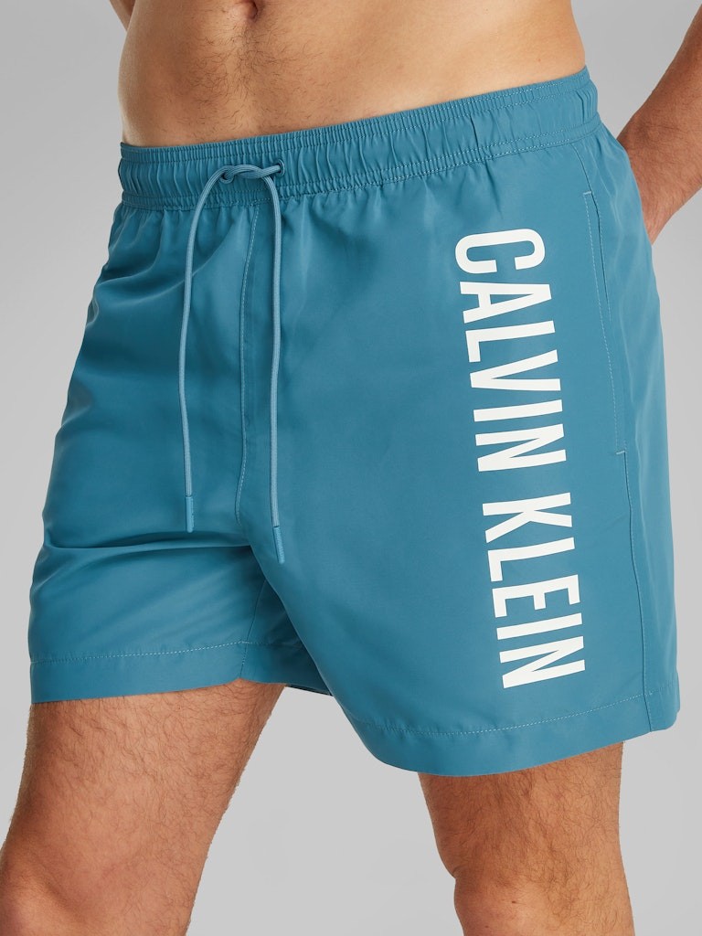 Calvin Klein Mavi Erkek Deniz Şortu - KM0KM01092CJ6