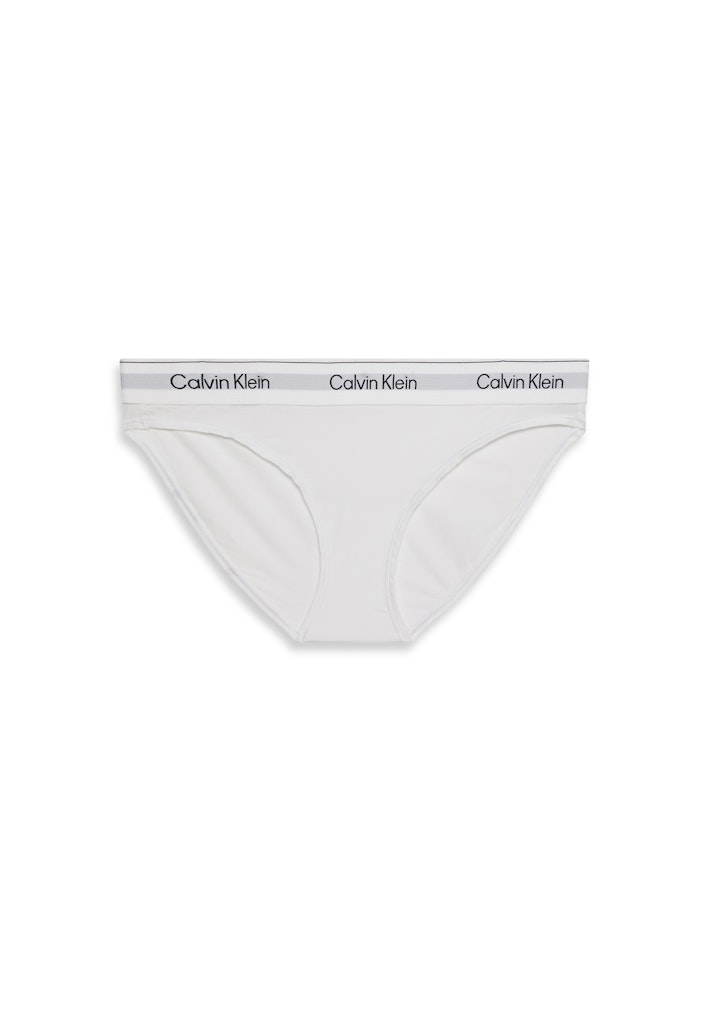 Calvin Klein Kadın Beyaz Pamuk Külot Bikini  Boxer