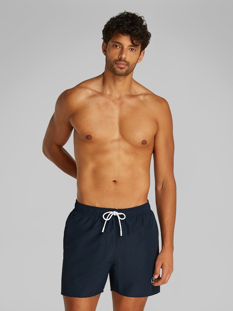 Calvin Klein Lacivert Erkek Deniz Şortu - KM0KM01101CEF