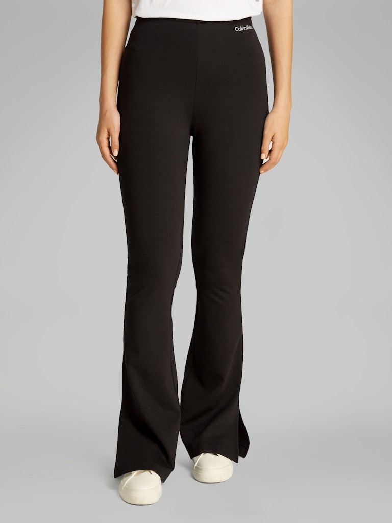 Calvin Klein Viskon Siyah Kadın Tayt - J20J225089BEH