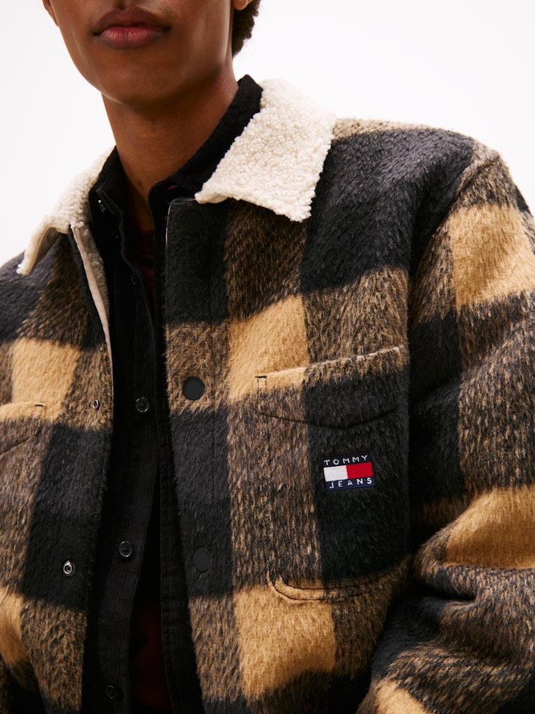Tommy Hilfiger Erkek Rahat Kesim Siyah Gömlek