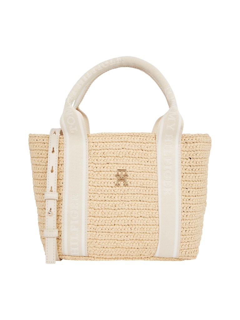 Tommy Hilfiger Bej Kadın Tote Çanta - AW0AW17199AA8