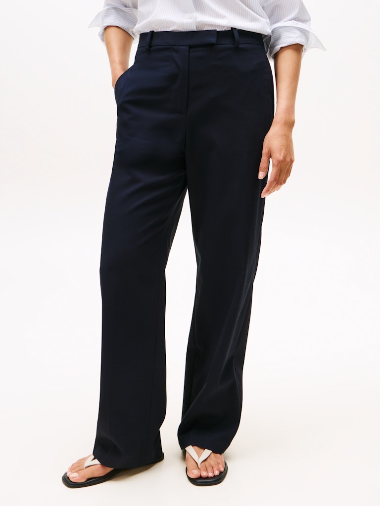 Tommy Hilfiger Kadın Lacivert Pantolon