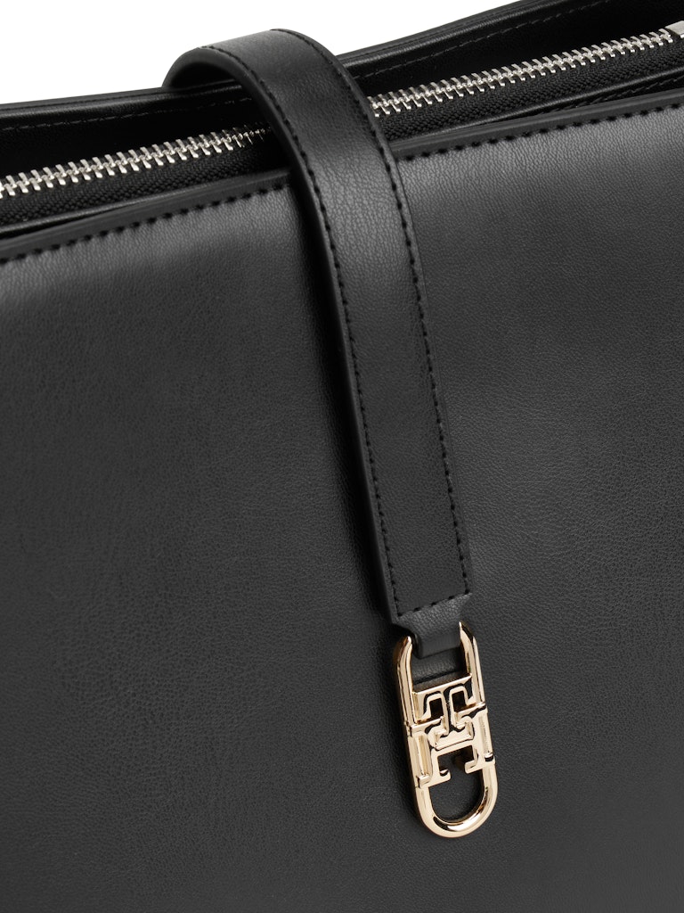 Tommy Hilfiger Kadın Siyah Omuz&El Çantası