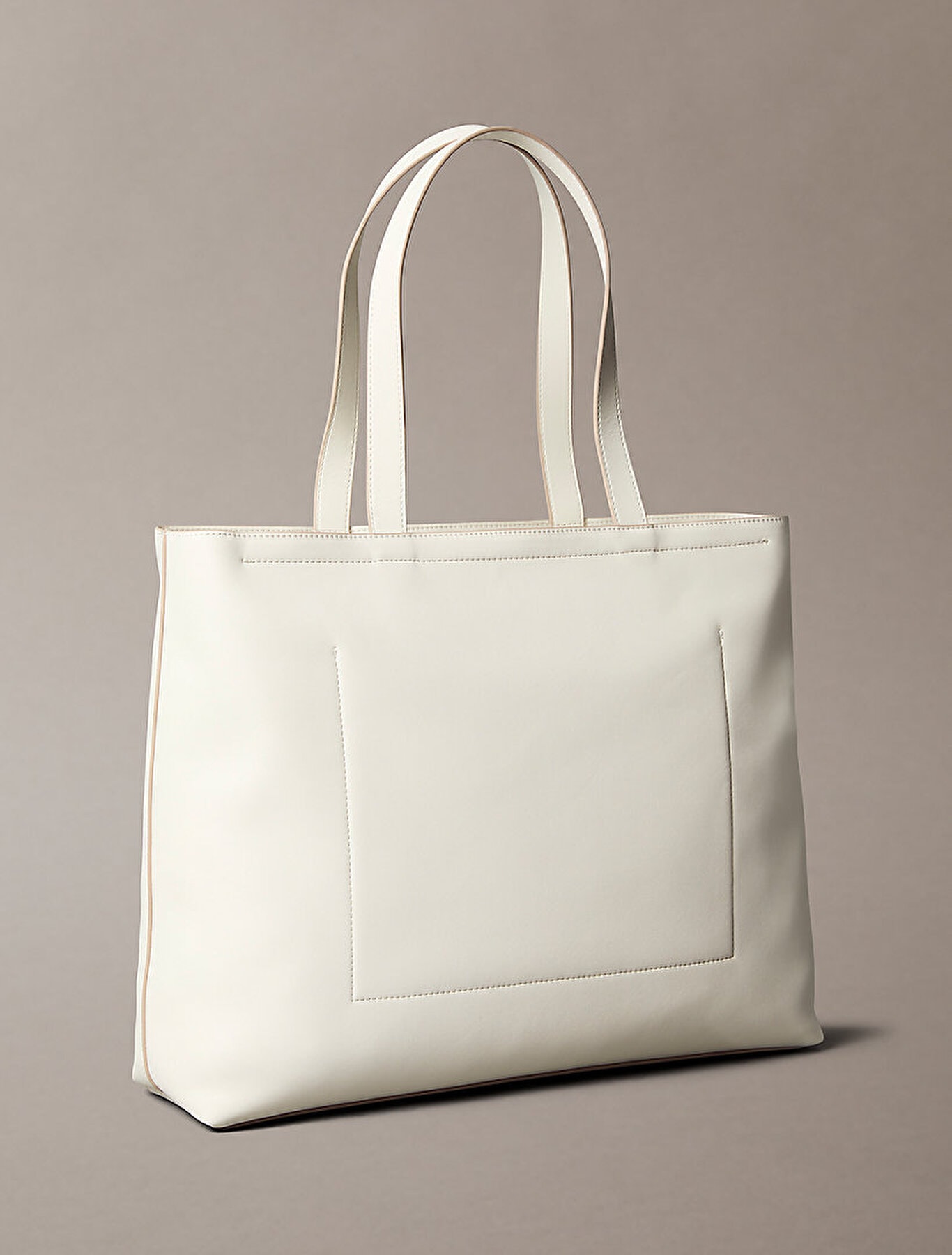 Calvin Klein Kadın Sculpted Slim Tote Haki Çanta