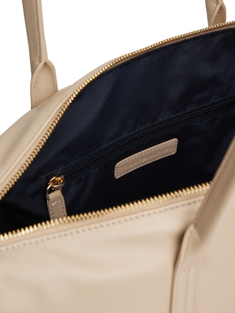 Tommy Hilfiger Kadın Bej Tote El Çantası