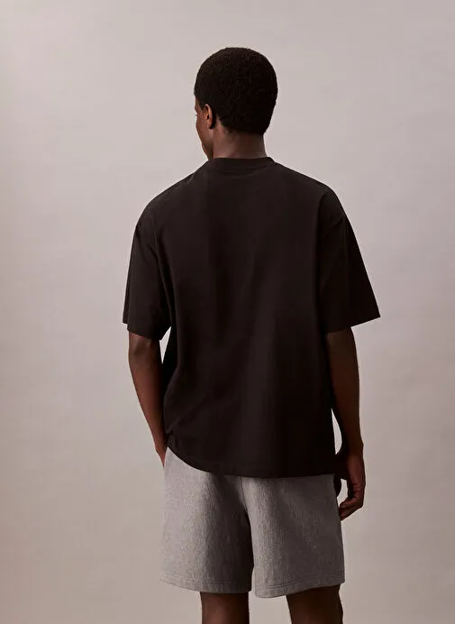 Calvin Klein Siyah Erkek Relaxed T-Shirt