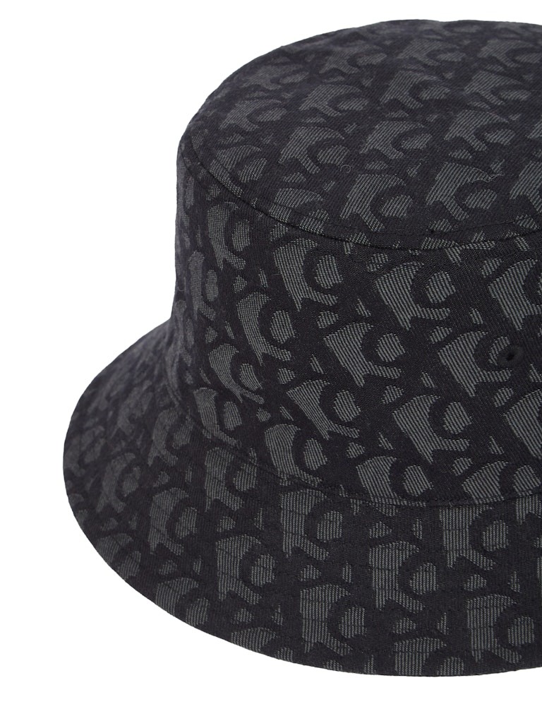 Calvin Klein Pamuk Siyah Kadın Bucket Şapka - LV04K5059GUB1