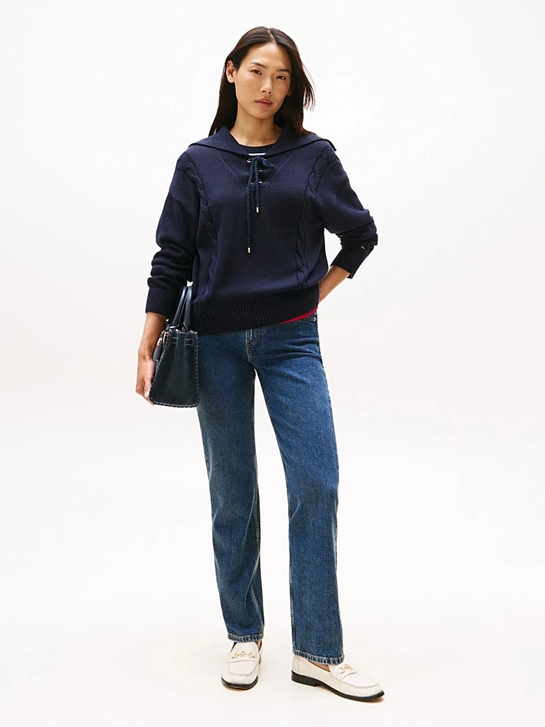 Tommy Hilfiger Kadın Mavi Jeans