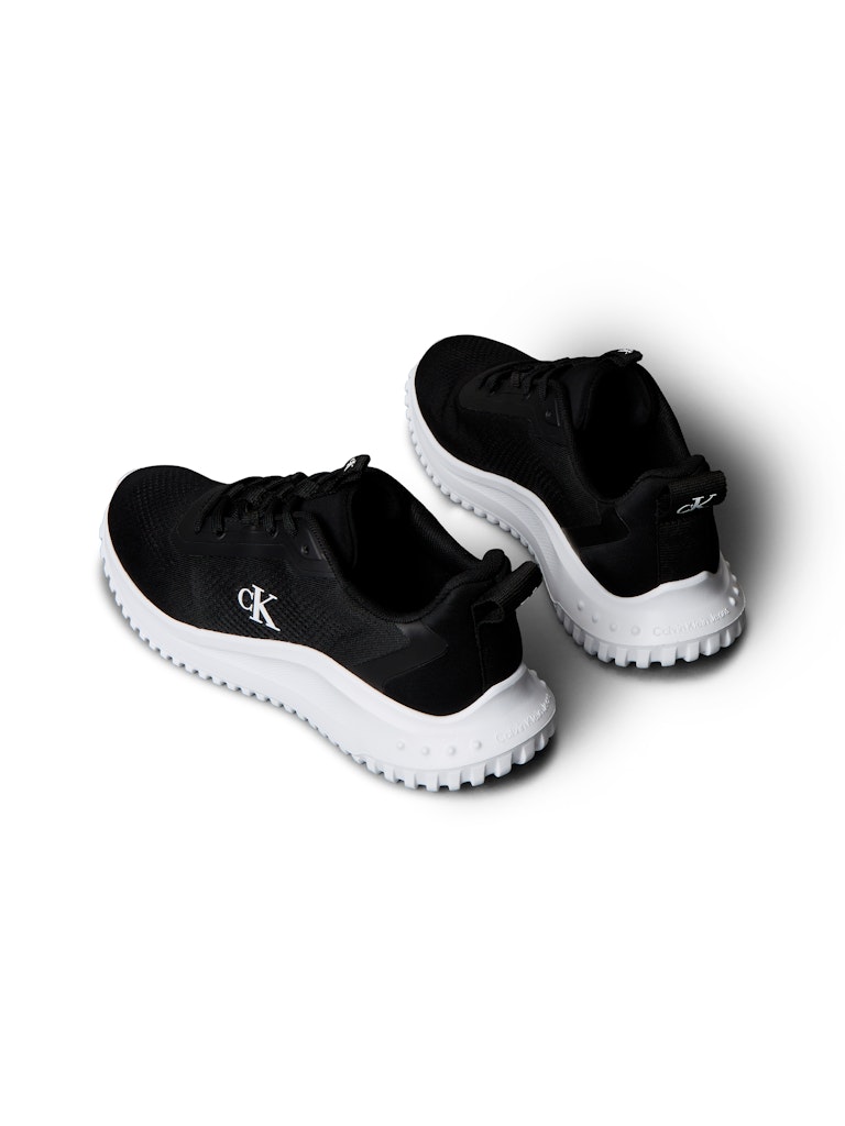 Calvin Klein Kadın Kısa Taban Runner Siyah Sneakers