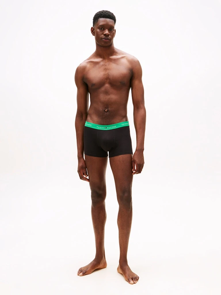 Tommy Hilfiger Erkek Siyah  Standart Boxer  Boxer