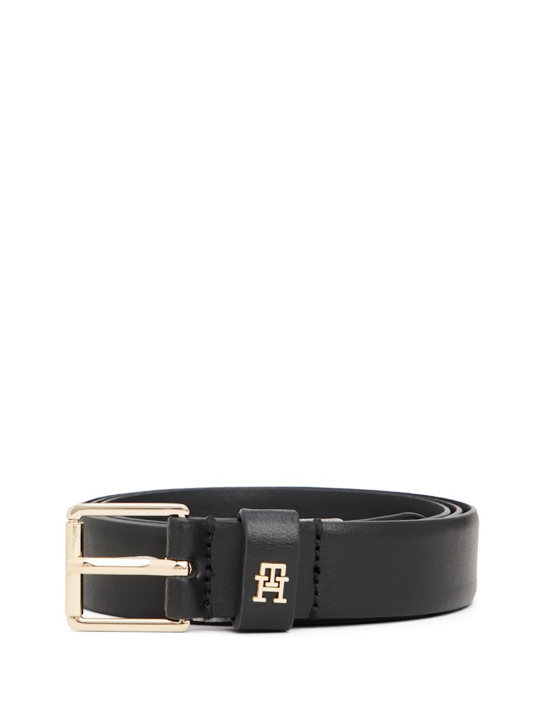 Tommy Hilfiger Kadın Siyah Ayarlanabilir 2,5 cm Kemer