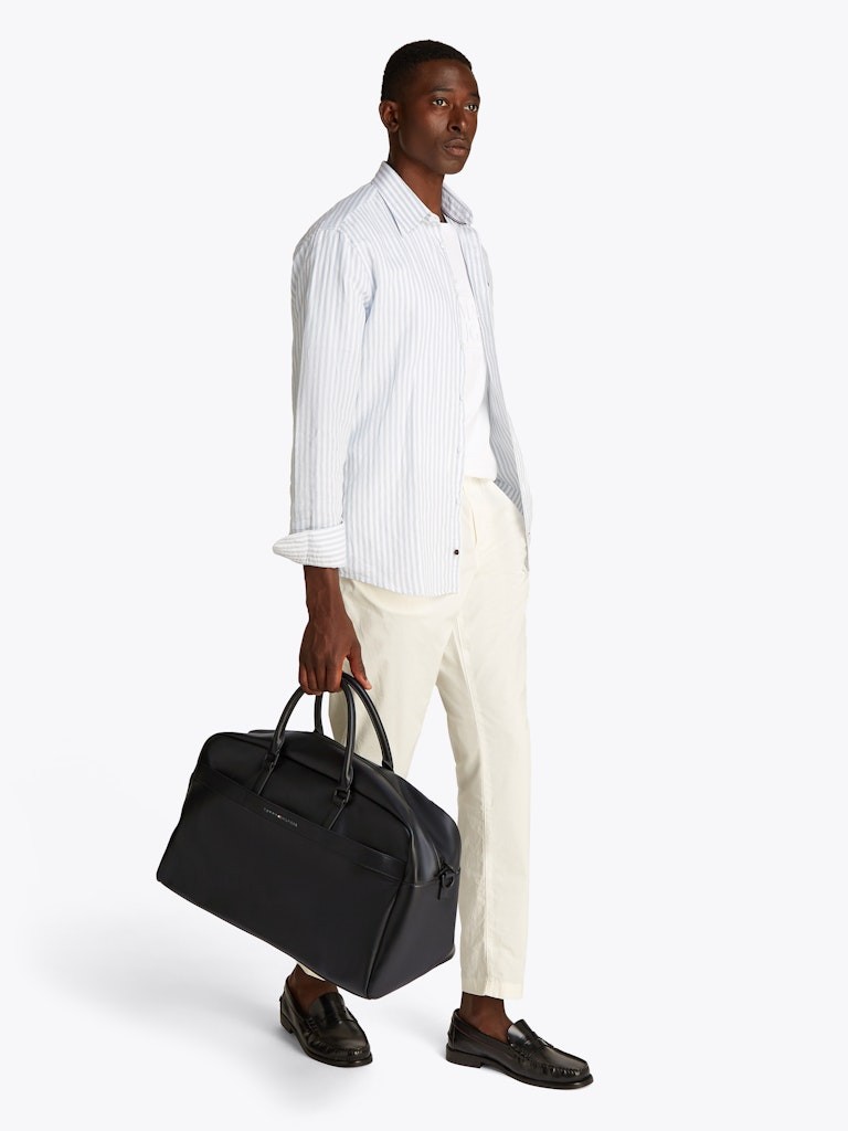 Tommy Hilfiger Siyah Erkek Duffle - AM0AM13353BDS
