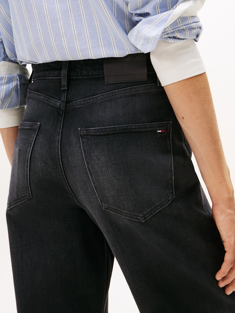 Tommy Hilfiger Kadın Gri  Düz Kesim Layla Jean Pantolon