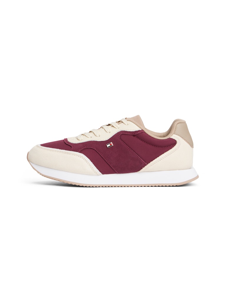 Tommy Hilfiger Kadın Bej Kısa Taban Sneakers