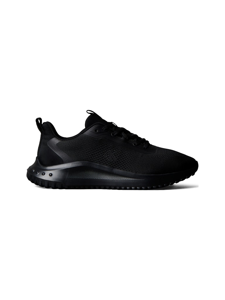 Calvin Klein Erkek Siyah Kısa Taban Runner Sneakers