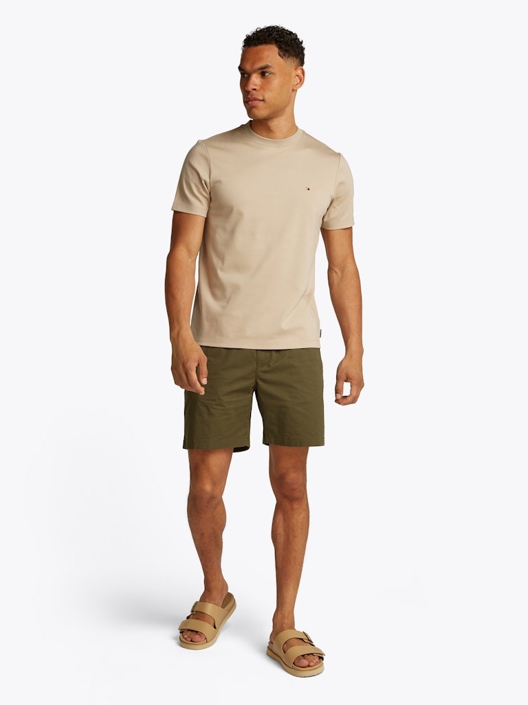Tommy Hilfiger Pamuk Haki Erkek Kısa Kollu T-Shirt - MW0MW33202RBT