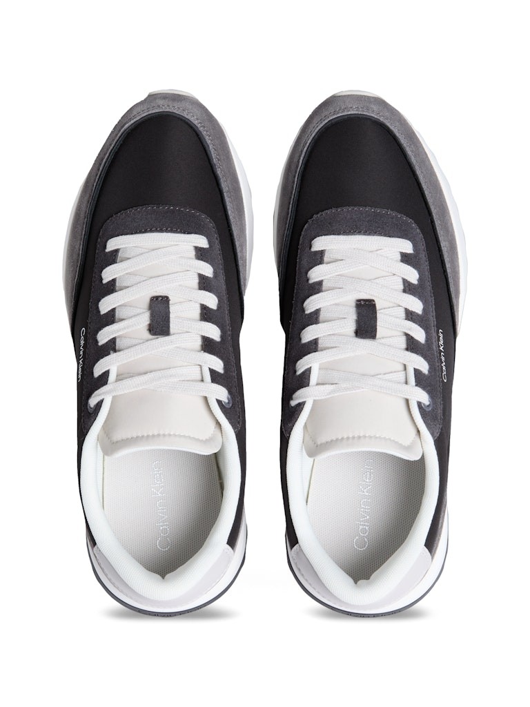Calvin Klein Erkek Gri Kısa Taban Sneakers