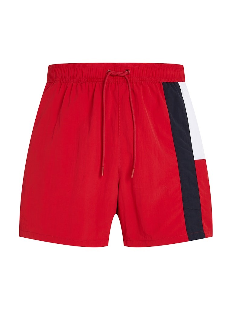 Tommy Hilfiger Kırmızı Erkek Deniz Şortu - UM0UM03483XLD