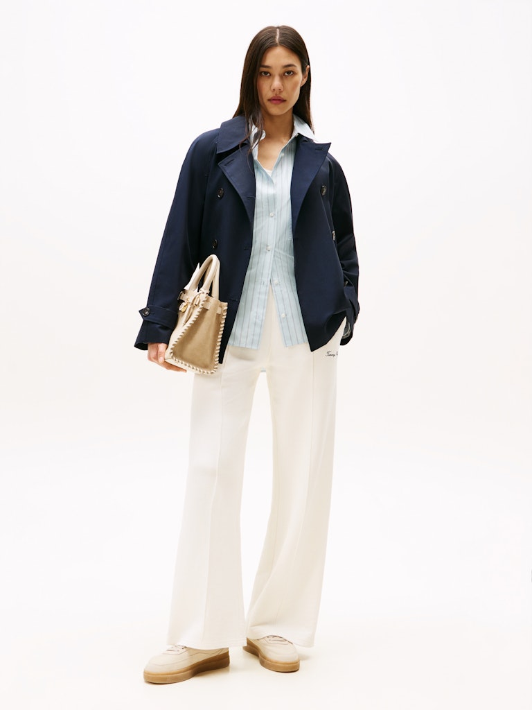 Tommy Hilfiger Kadın Beyaz Pantolon