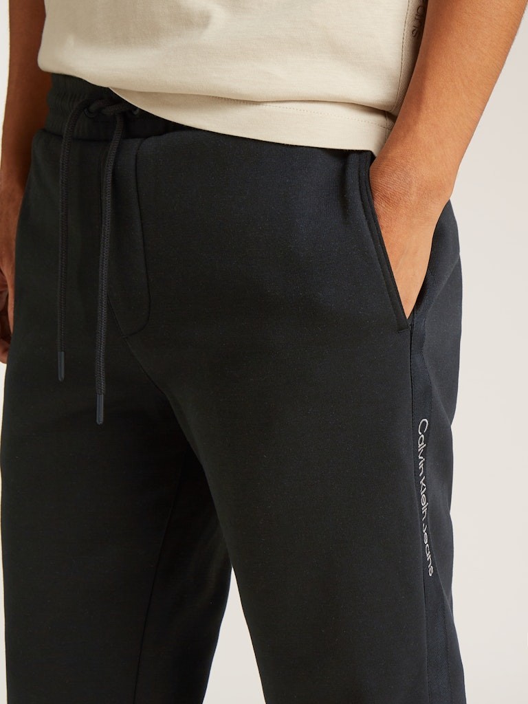 Calvin Klein Jeans Siyah Erkek Rahat Sweatpant - J30J326175BEH