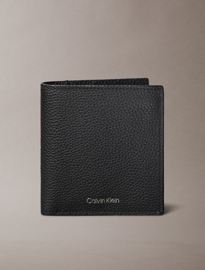 Calvin Klein Erkek 2'ye Katlanan Siyah Cüzdan