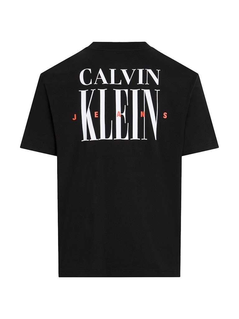 Calvin Klein Rejeneratif Pamuk Siyah Erkek Kısa Kollu T-Shirt - J30J327473BEH