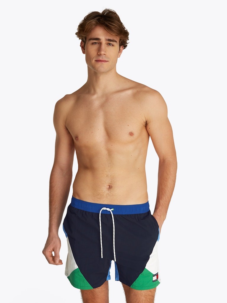 Tommy Hilfiger Lacivert Erkek Deniz Şortu - UM0UM03537DW5