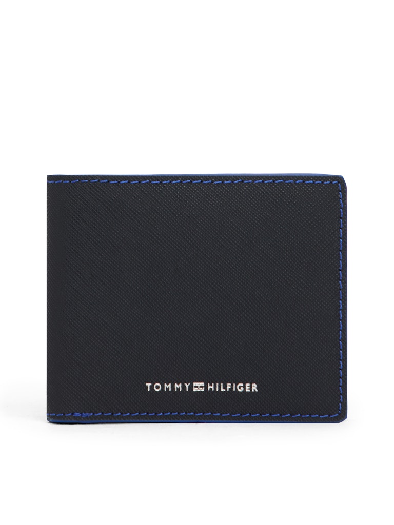 Tommy Hilfiger Erkek 2'ye Katlanan Lacivert Cüzdan