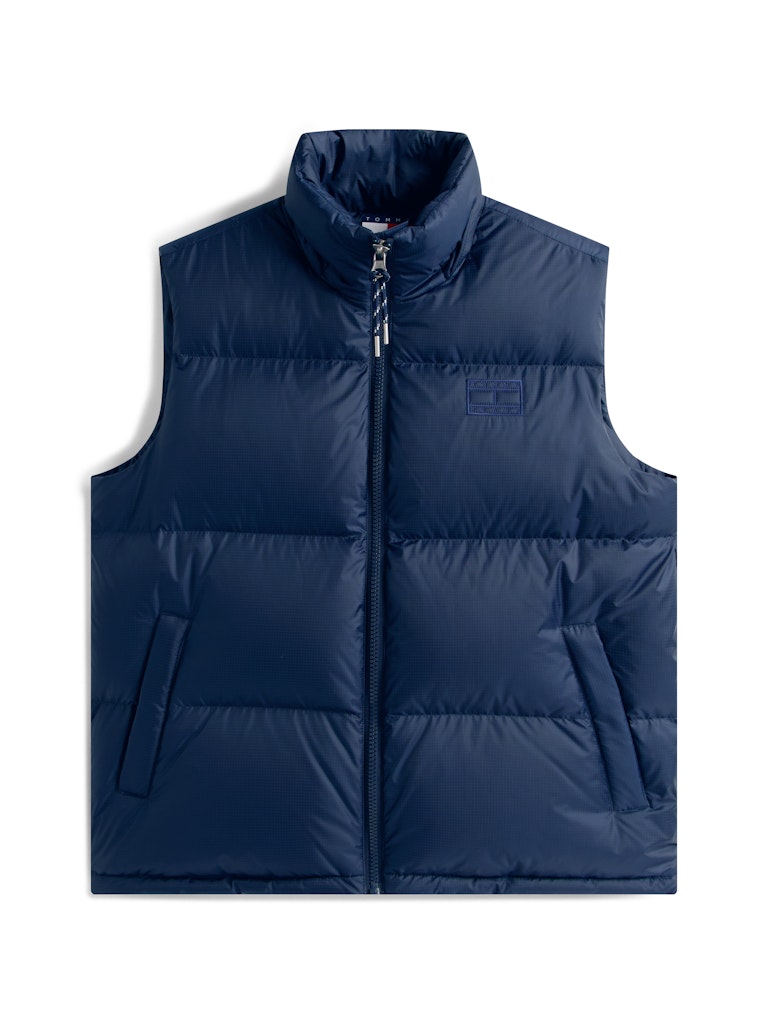 Tommy Hilfiger Erkek Kaz Tüyü Puffer Lacivert Yelek
