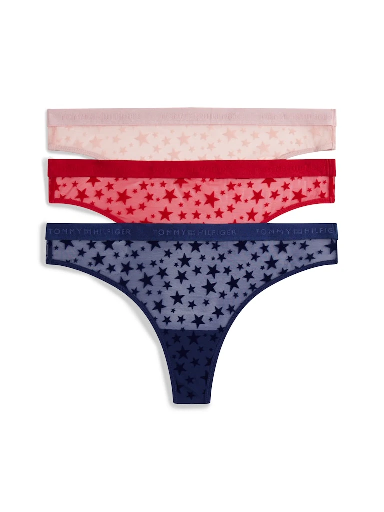 Tommy Hilfiger Kadın Çok Renkli String Külot  