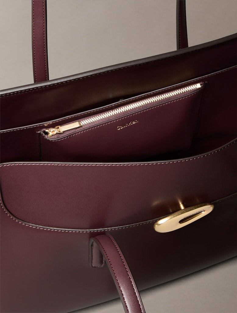 Calvin Klein Kadın Kahverengi Tote El Çantası