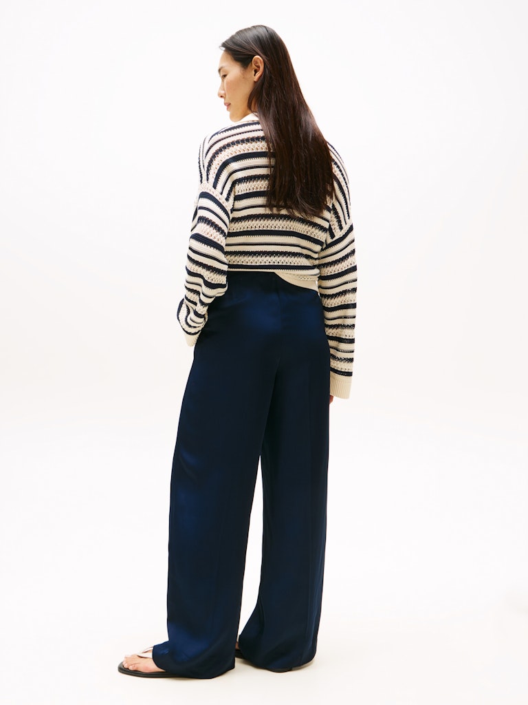 Tommy Hilfiger Kadın Lacivert Pantolon