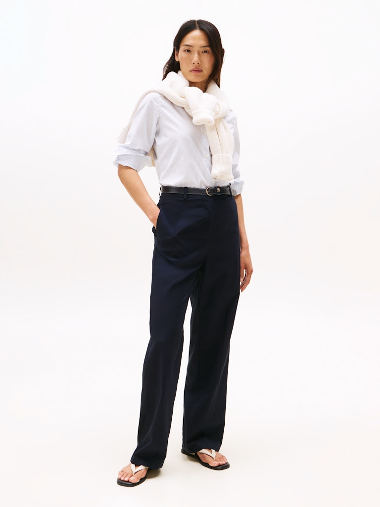 Tommy Hilfiger Kadın Lacivert Pantolon