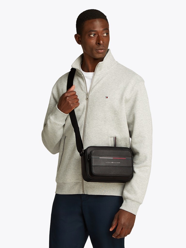 Tommy Hilfiger Siyah Erkek Çapraz Çanta - AM0AM13199BDS