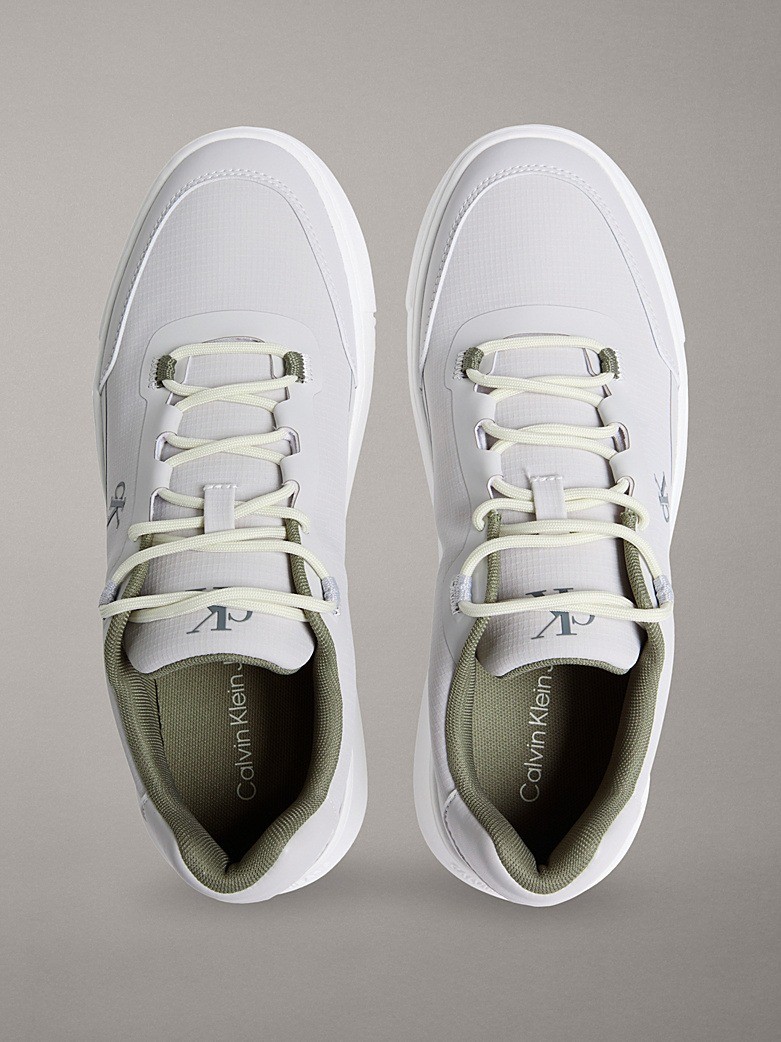 Calvin Klein Gri Erkek Kısa Taban Sneakers - YM0YM012040IS