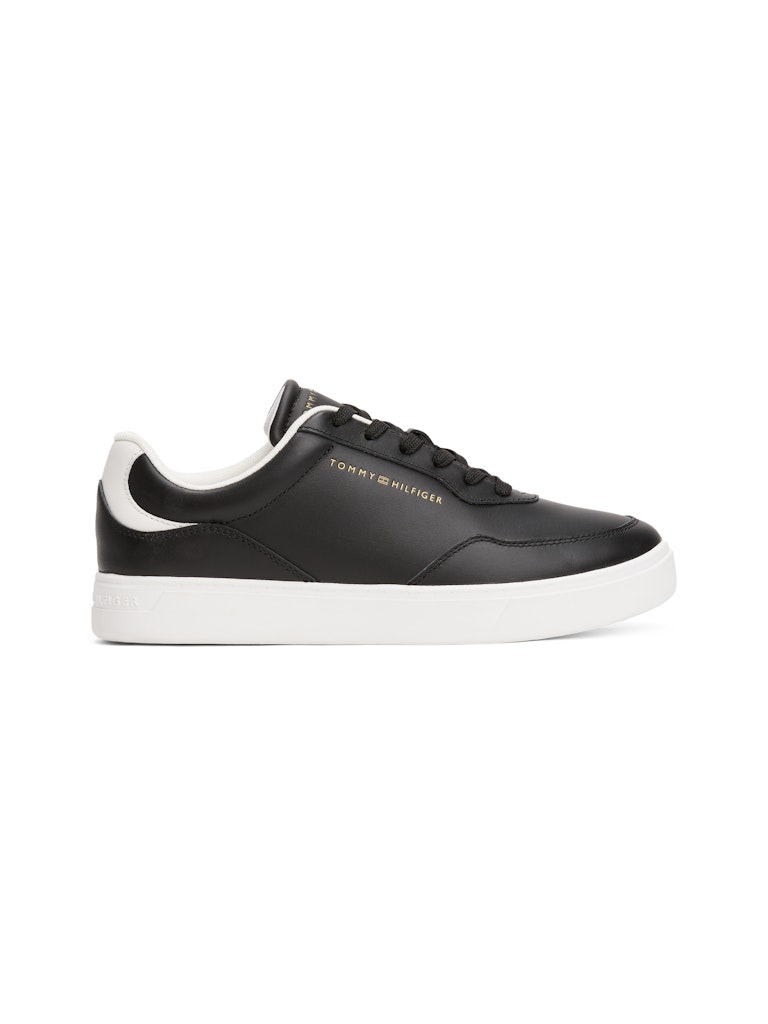 Tommy Hilfiger Kadın Siyah Kısa Taban Sneakers