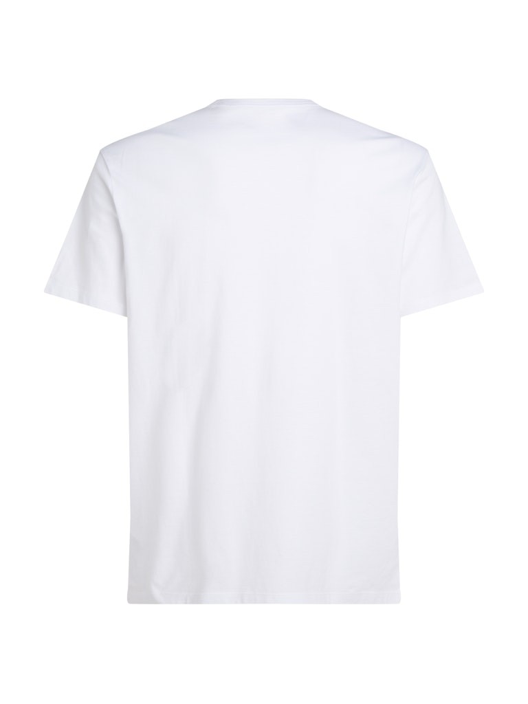Calvin Klein Rejeneratif Pamuk Beyaz Erkek Kısa Kollu T-Shirt
