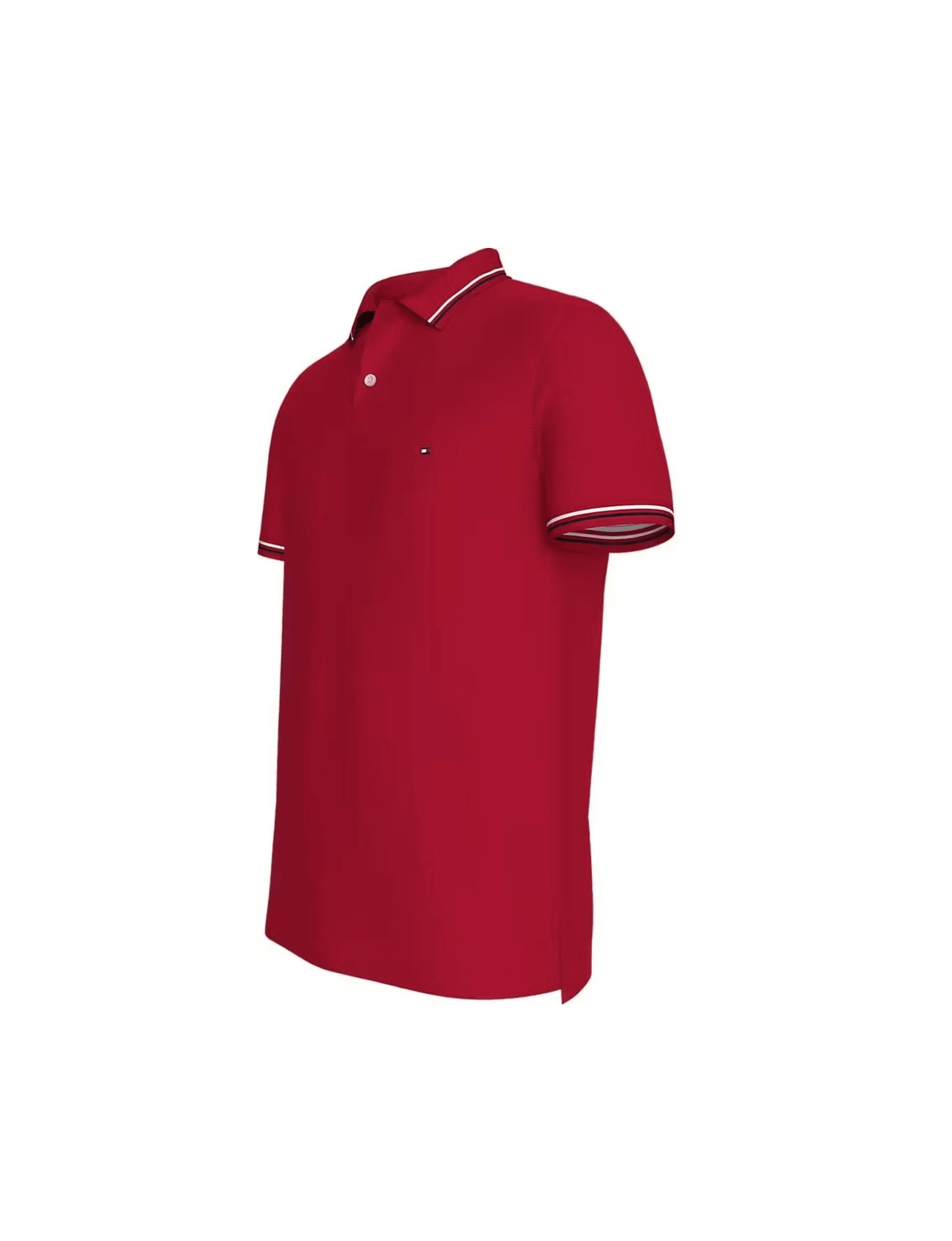 Tommy Hilfiger Pamuklu Erkek Tipped Slim Fit Polo T-shirt
