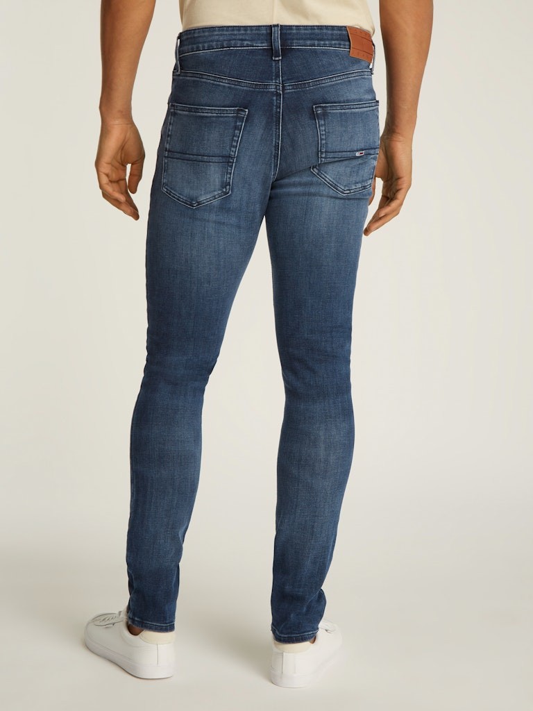 Tommy Jeans Scanton Slim Ai1262 Erkek Lacivert Jean Pantolon - DM0DM205501BK