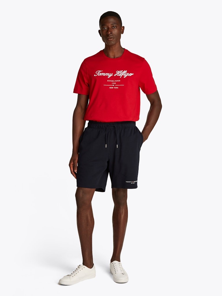 Tommy Hilfiger Rejeneratif Pamuk Lacivert Erkek Şort - MW0MW38698DW5