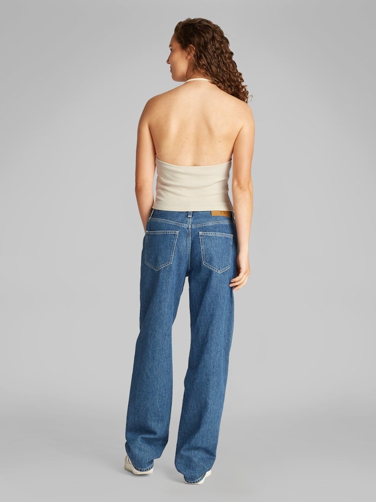 Calvin Klein Pamuk Bej Kadın Askılı T-shirt - J20J225300CKS