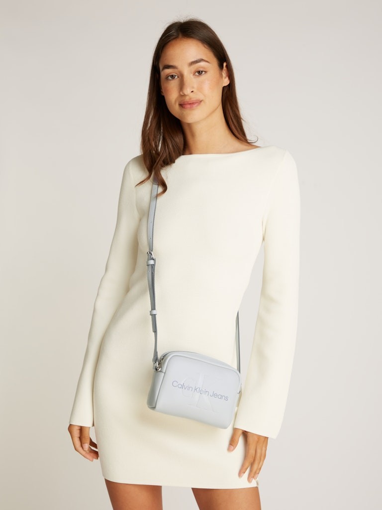 Calvin Klein Gri Kadın Çapraz Çanta
