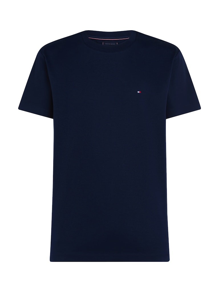 Tommy Hilfiger Pamuk Lacivert Erkek Kısa Kollu T-Shirt