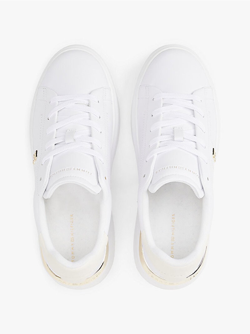 Tommy Hilfiger Kadın Fashion Court Beyaz Sneaker
