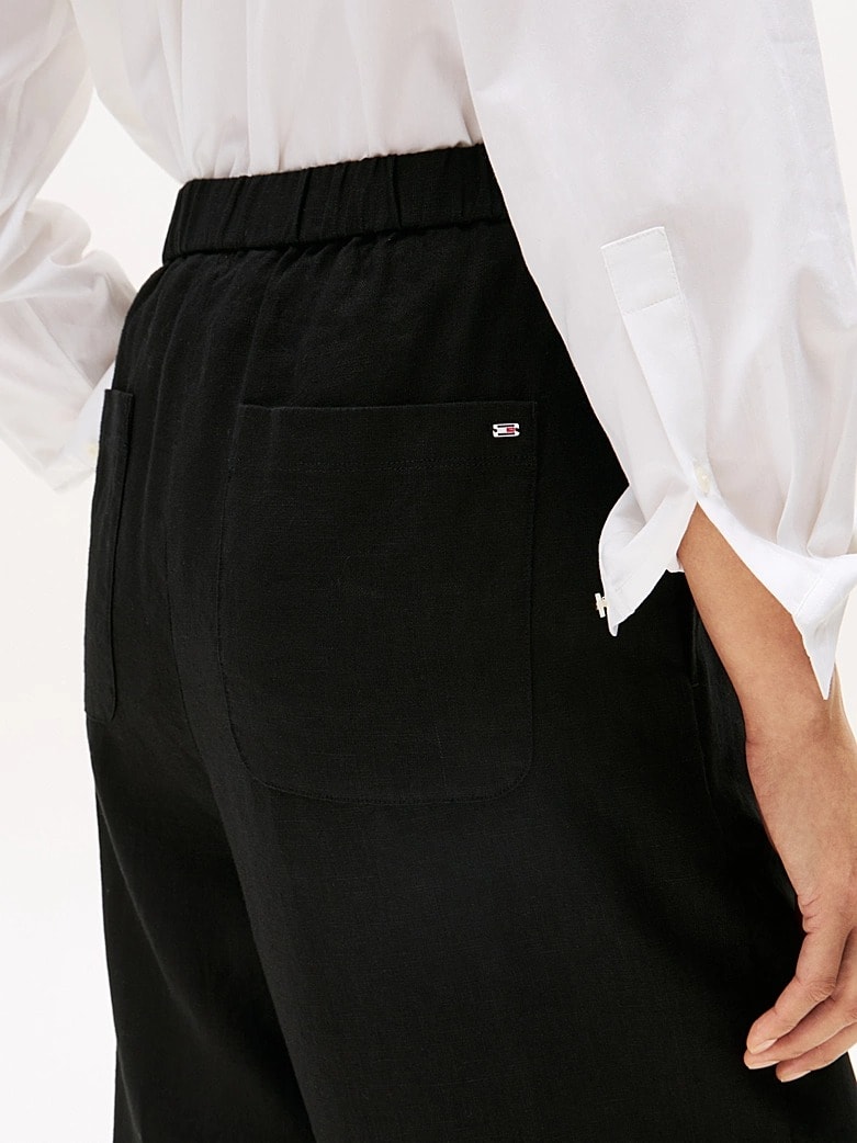 Tommy Hilfiger Kadın Siyah Pantolon