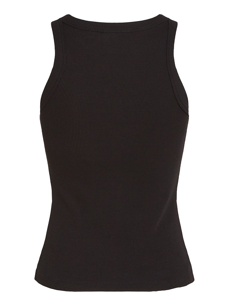 Calvin Klein Rejeneratif Pamuk Siyah Kadın Kolsuz T-shirt - J20J225301BEH