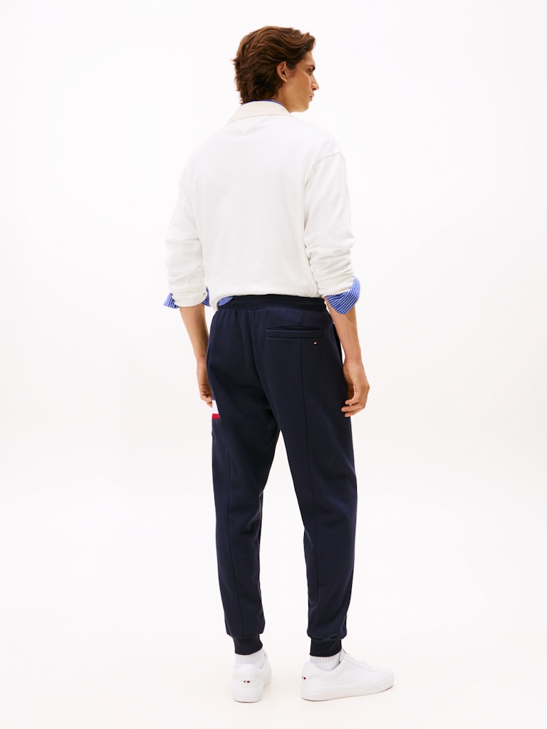 Tommy Hilfiger Erkek Lastik Paça Lacivert Eşofman Altı