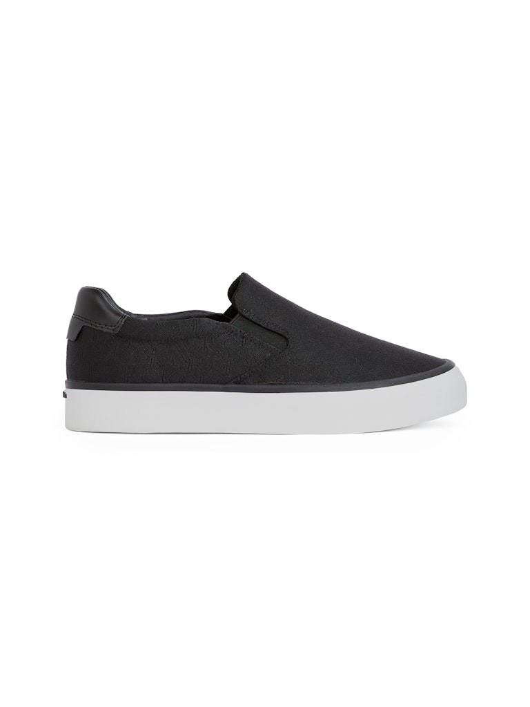 Calvin Klein Siyah Kadın Kısa Taban Sneakers - HW0HW02411BEH